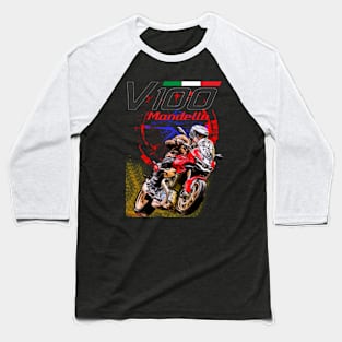 mandelo guzzi 100 moto Baseball T-Shirt